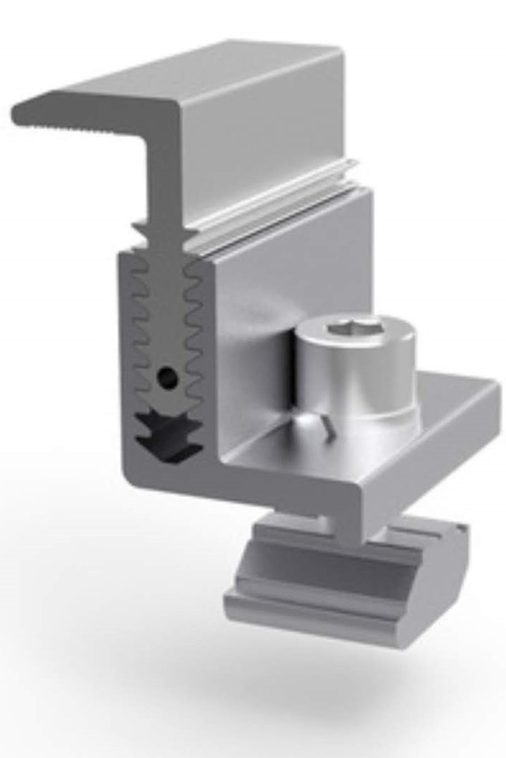 Solar Rail kit for mounting 8 panels