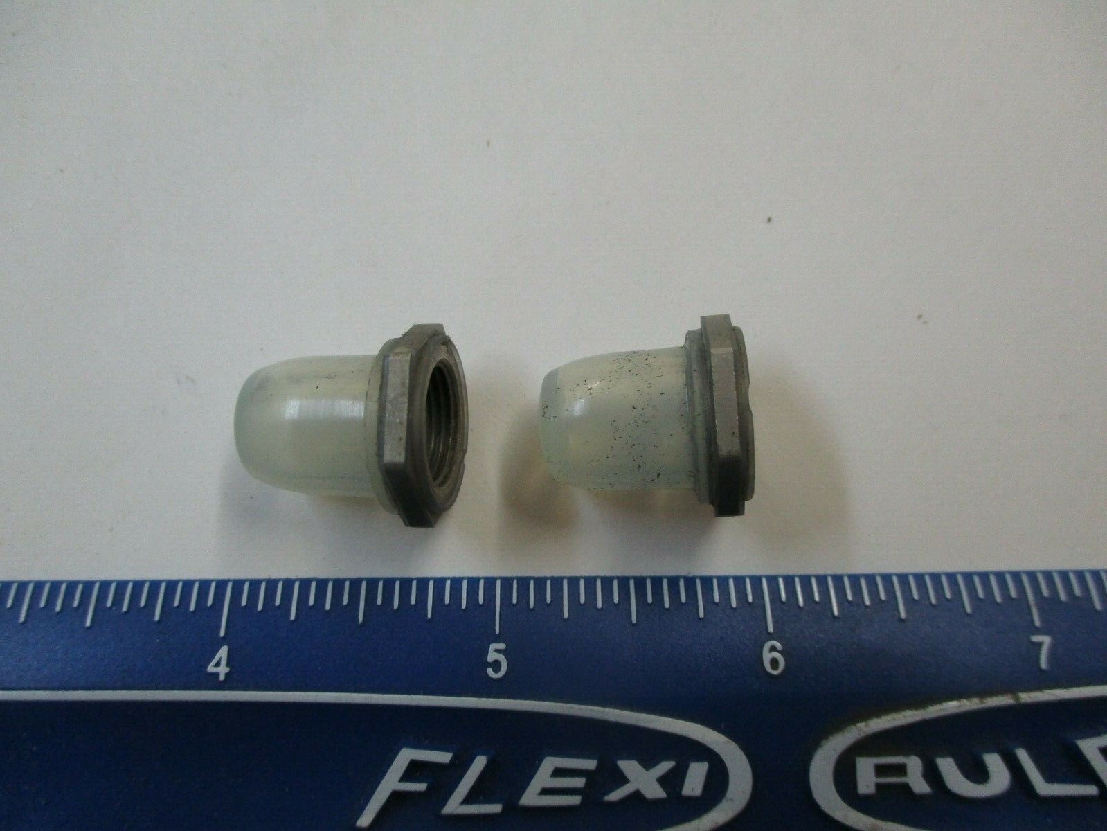 *2* Toggle Switch Boots *NOS* dirty