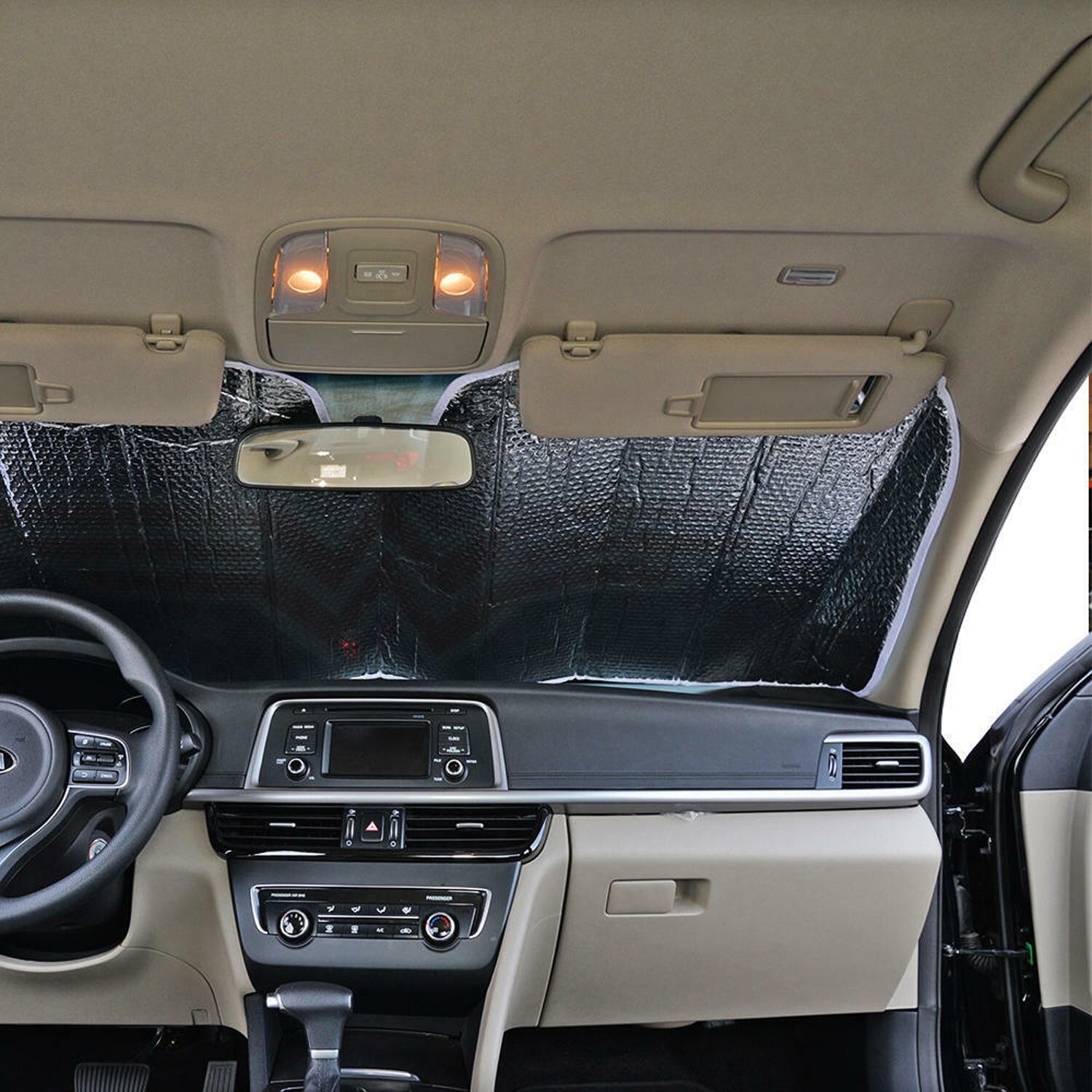 Fit Audi Aluminum Reflective Windshield Sun Shade Privacy Front Window Sunshade