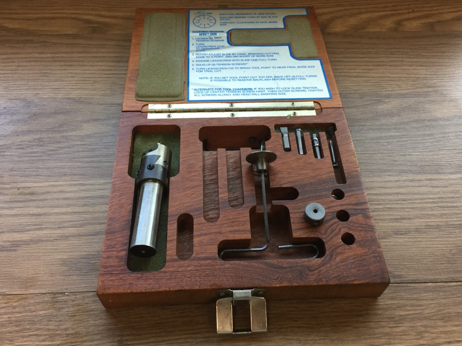 Ramsey Infinity Precision boring HEAD 1" W/ 3/4 " SHANK
