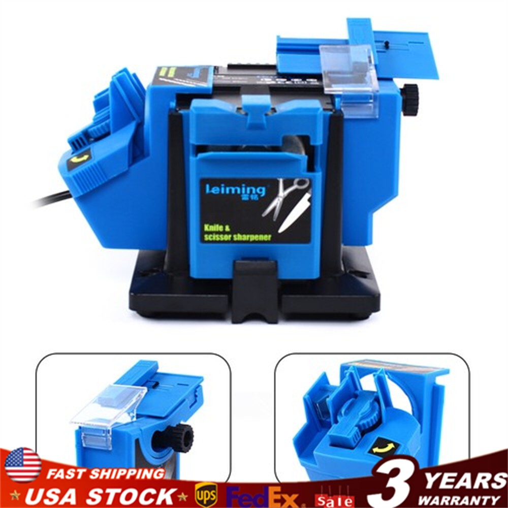 Electric Drill Bit Sharpener Multifunction Scissor/Knife Drill Sharpening Tool