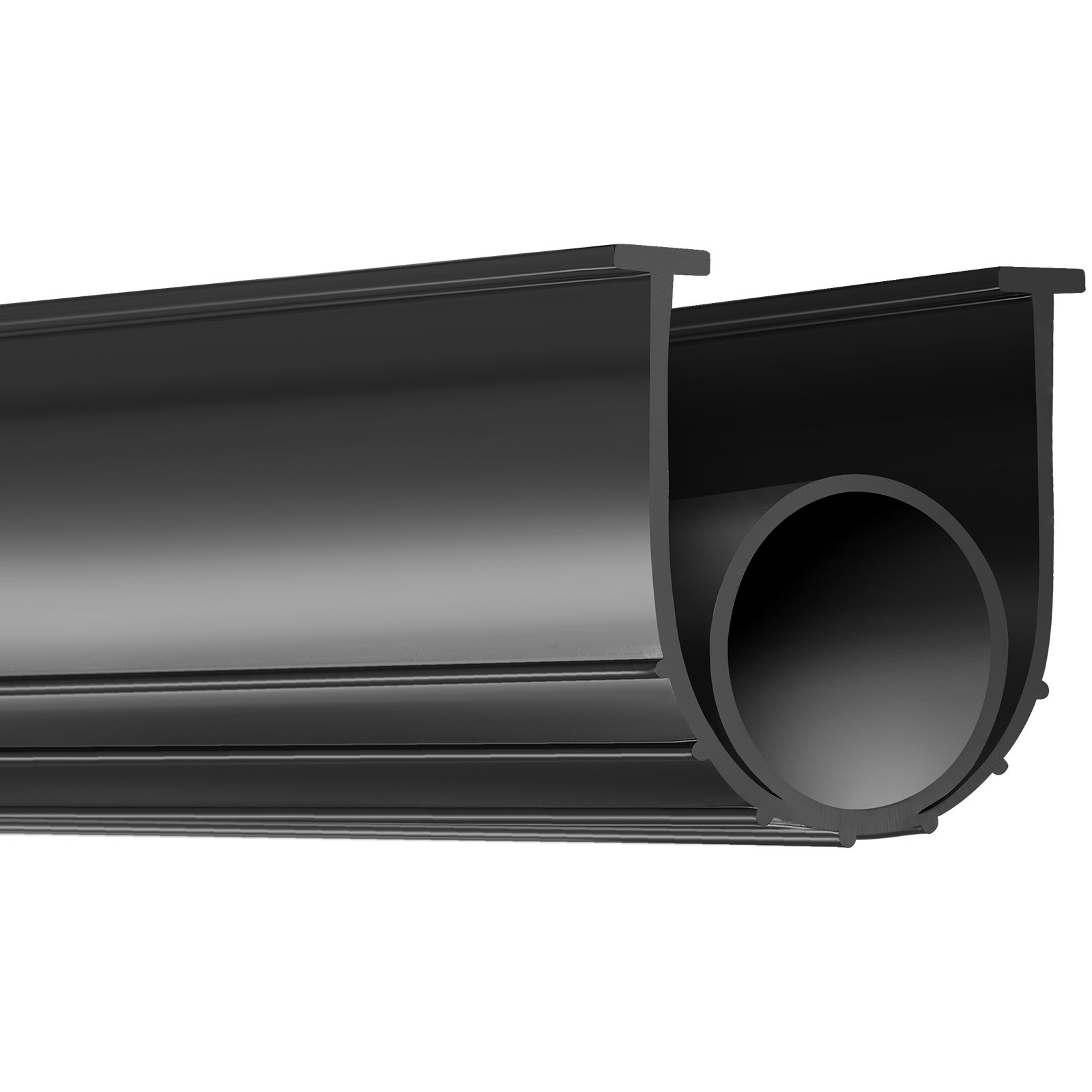 Uimoso Garage Door Seals Bottom Rubber Weather Stripping 16ft 5/16 inch T-end