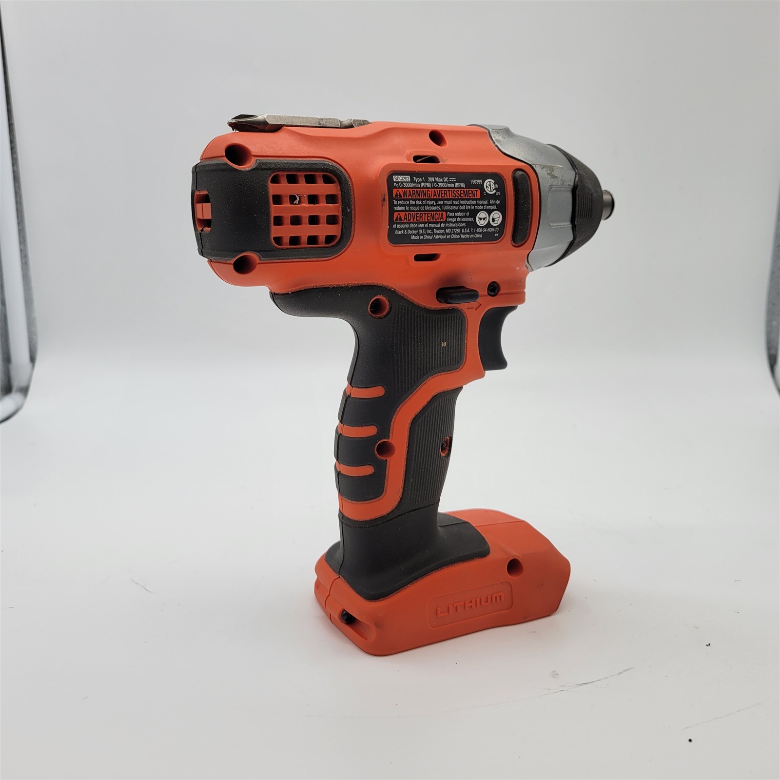 BLACK+DECKER 20V MAX Cordless Drill / Driver Tool Only (LD120VA)