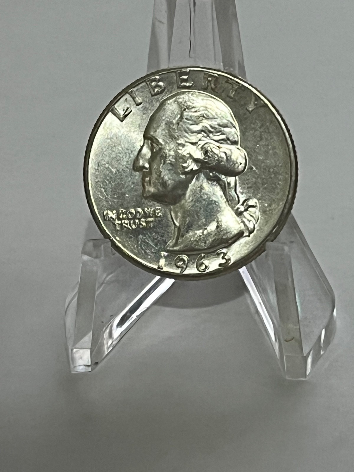 1963 Washington Silver Quarter 25c Nice Circulated # TC5