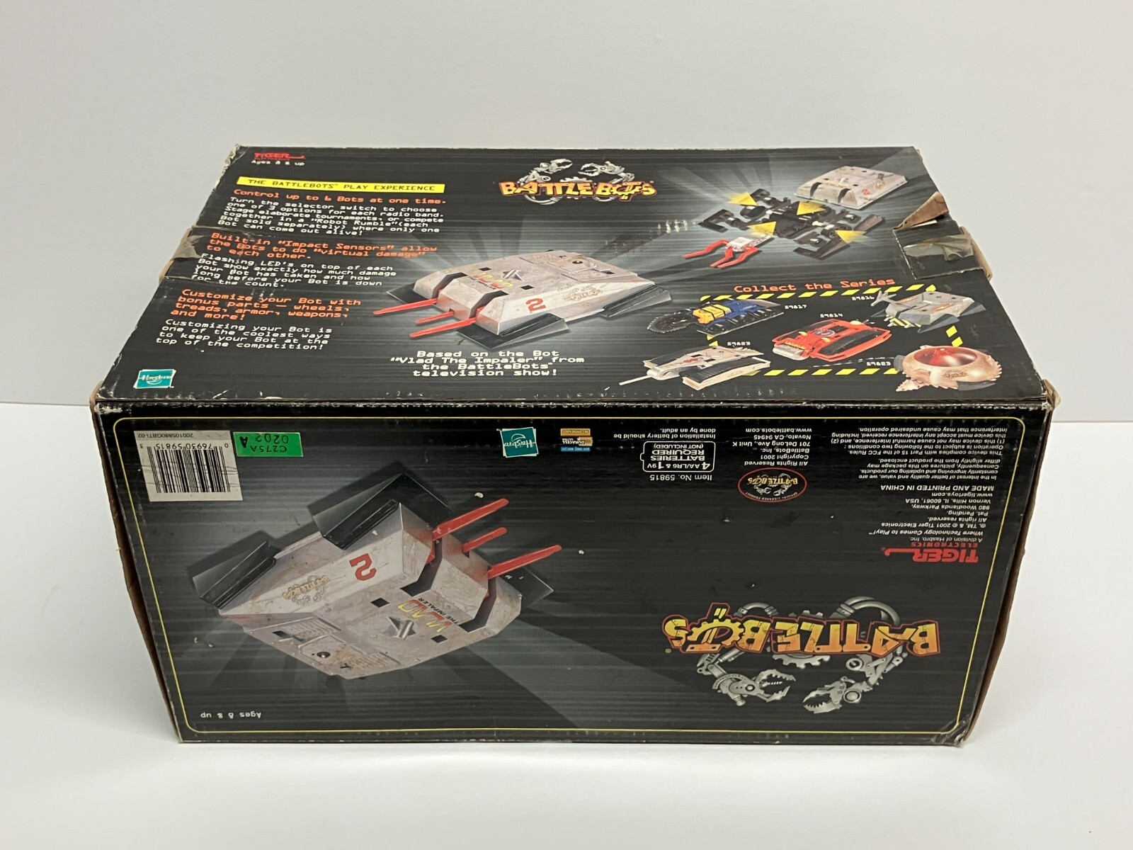 2001 Hasbro BATTLE BOTS The Impaler Tiger Electronics Radio Control BattleBot