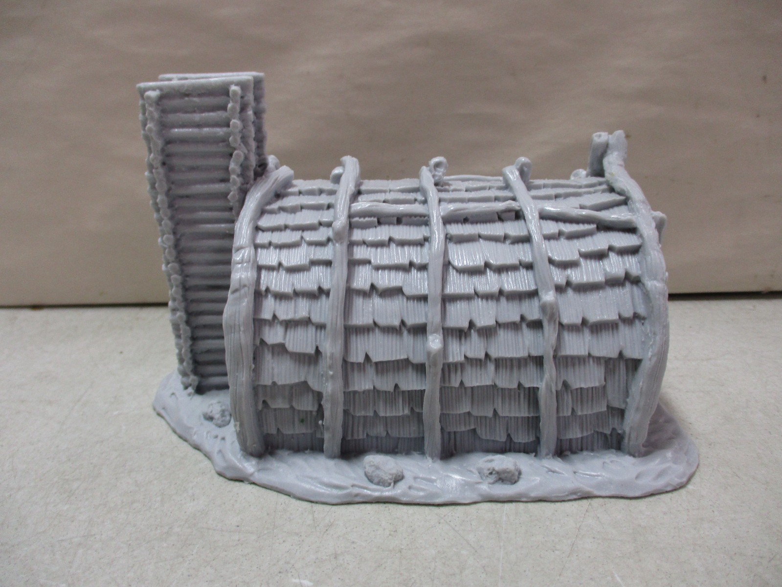 Resin Native American Adobe House for Wargaming