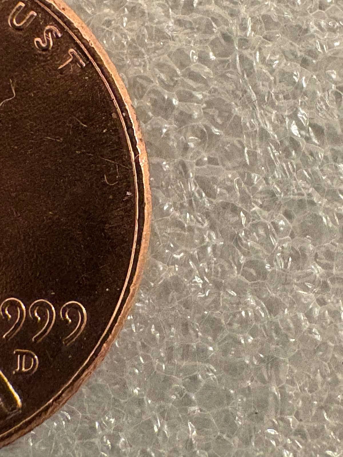 "Rare" 1999 D Lincoln Penny,