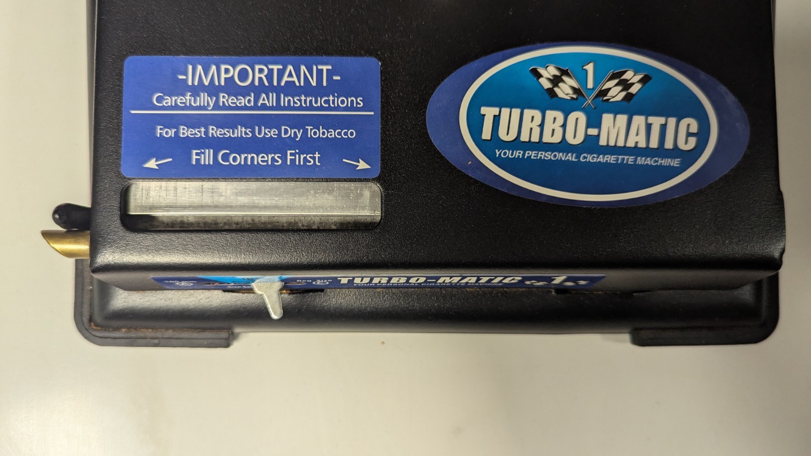 TURBO-MATIC CIGARETTE INJECTOR MACHINE
