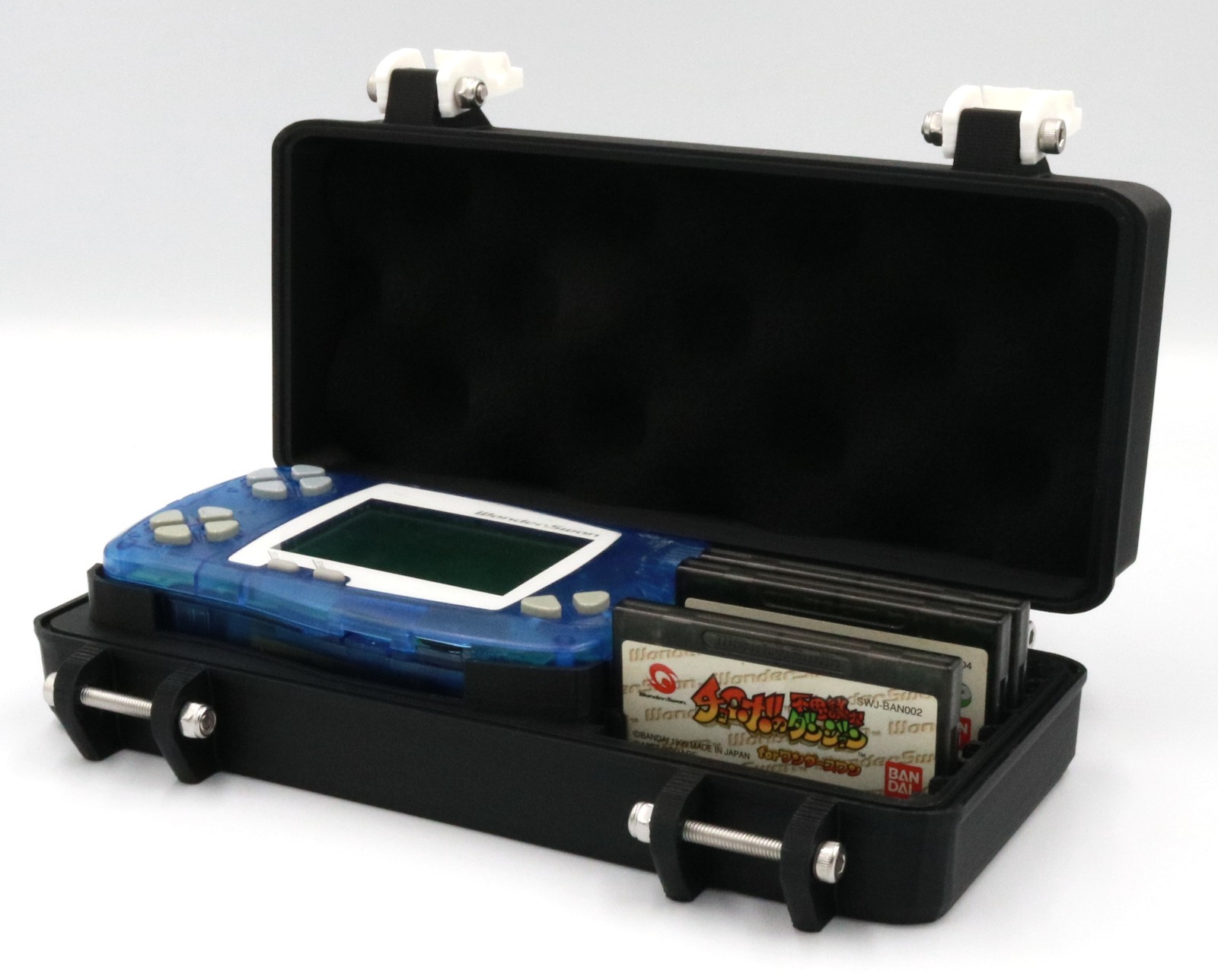 Wonderswan Non-Color Compatible Protective Carrying Case - Holds 8 + 1 Games