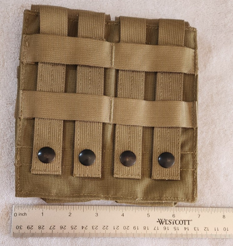 BlackHawk Double Standard Mag Pouch Tan MOLLE NEW