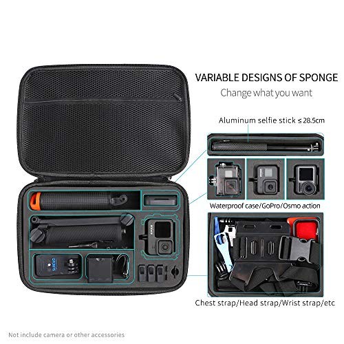 Surface-Waterproof Carrying Case Compatible with GoPro Hero Large