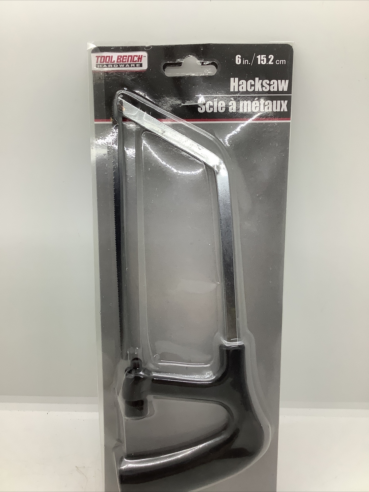 Tool Bench Hardware - 6" Hacksaw - Black Handle