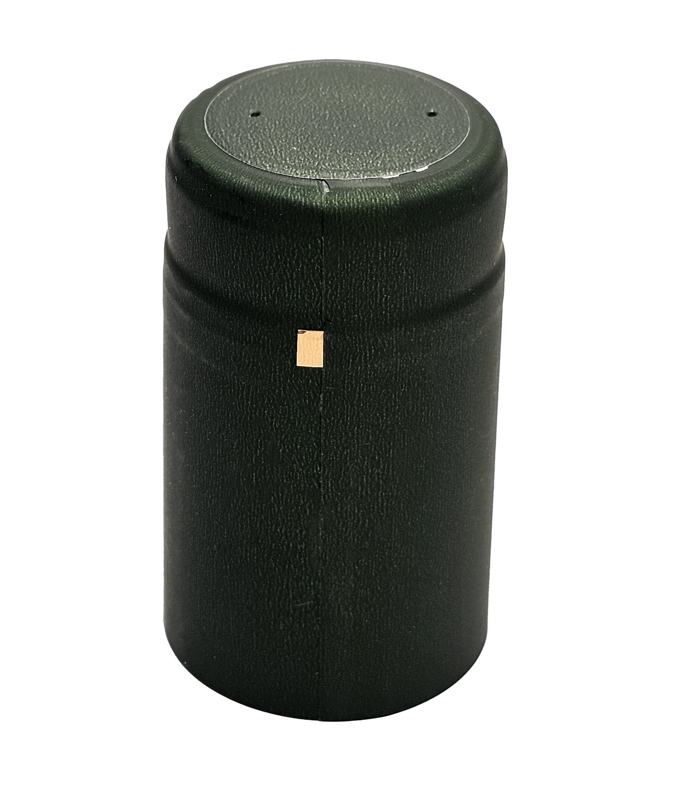 Home Brew Ohio Metallic Solid Green PVC Shrink Capsules 100 count