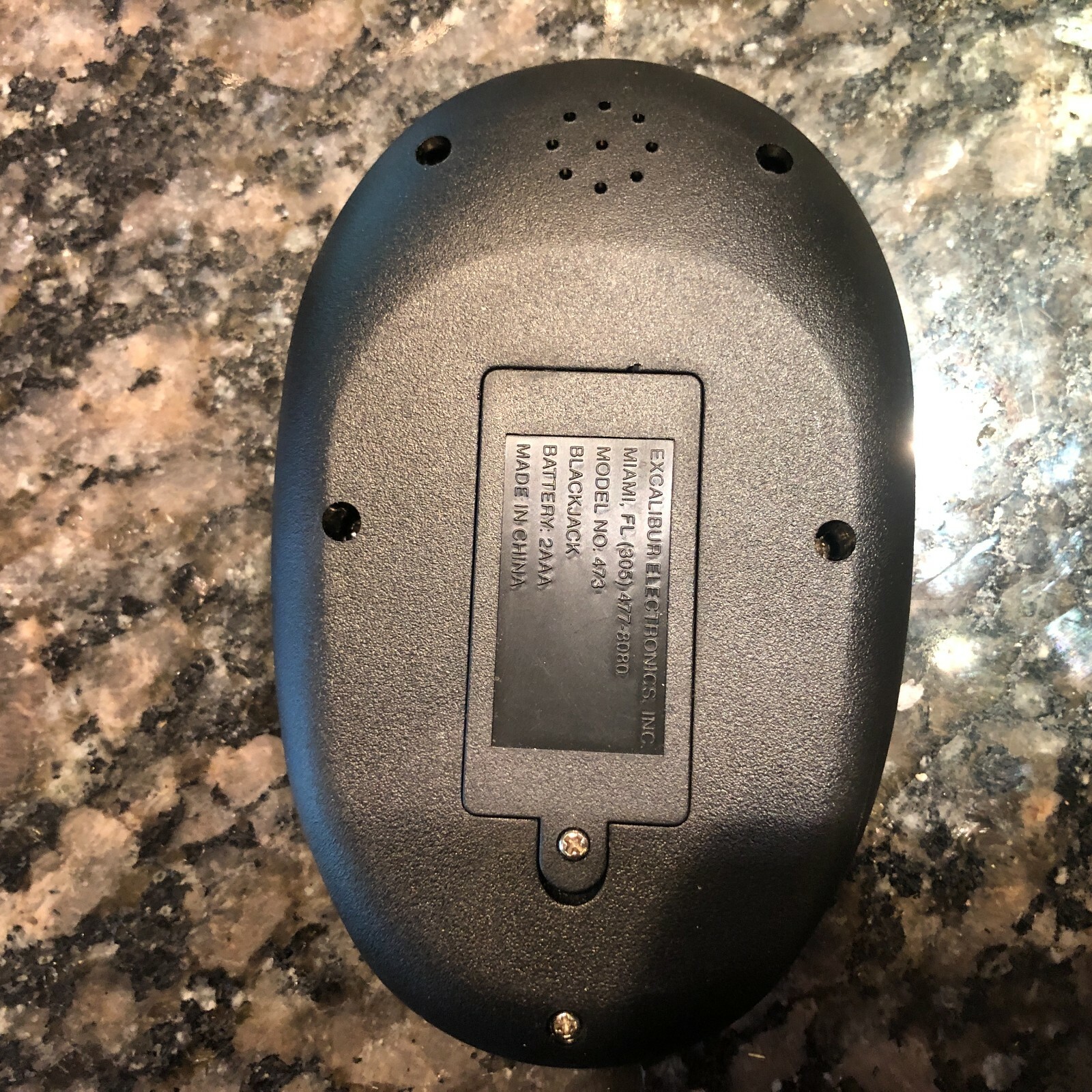 Excalibur BlackJack Model 473 Handheld Digital Game