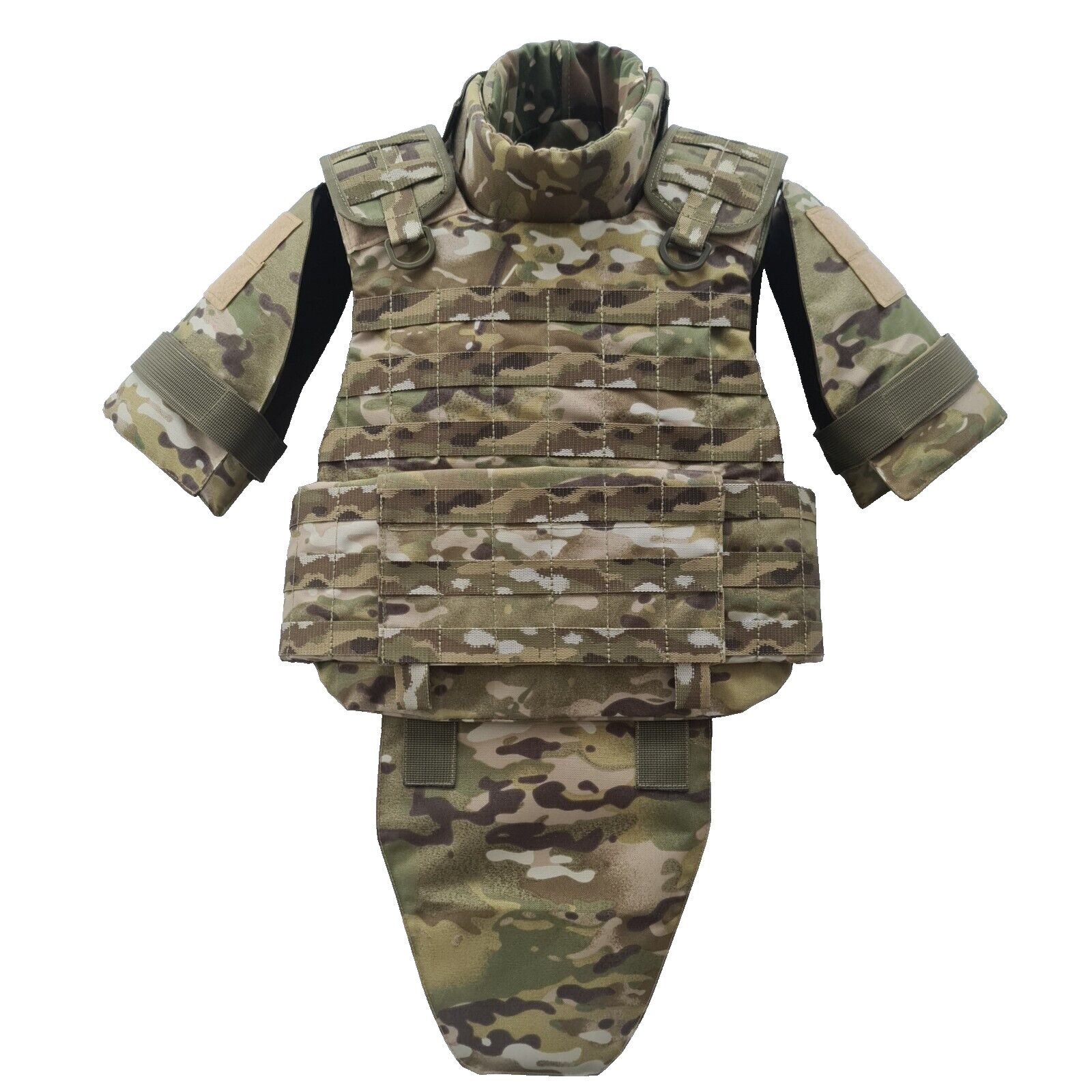 Tactical Modular Plate Carrier Vest Shark Size S MultiCam Empty Cordura MOLLE
