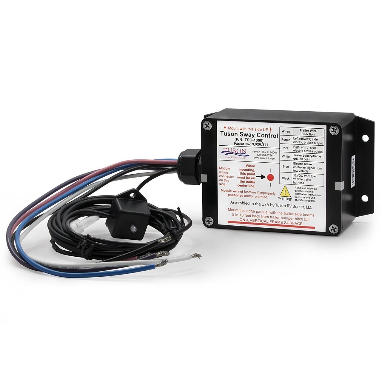 RV Braking System Tuson Sway Control System Electric Brake Trailer Brakes