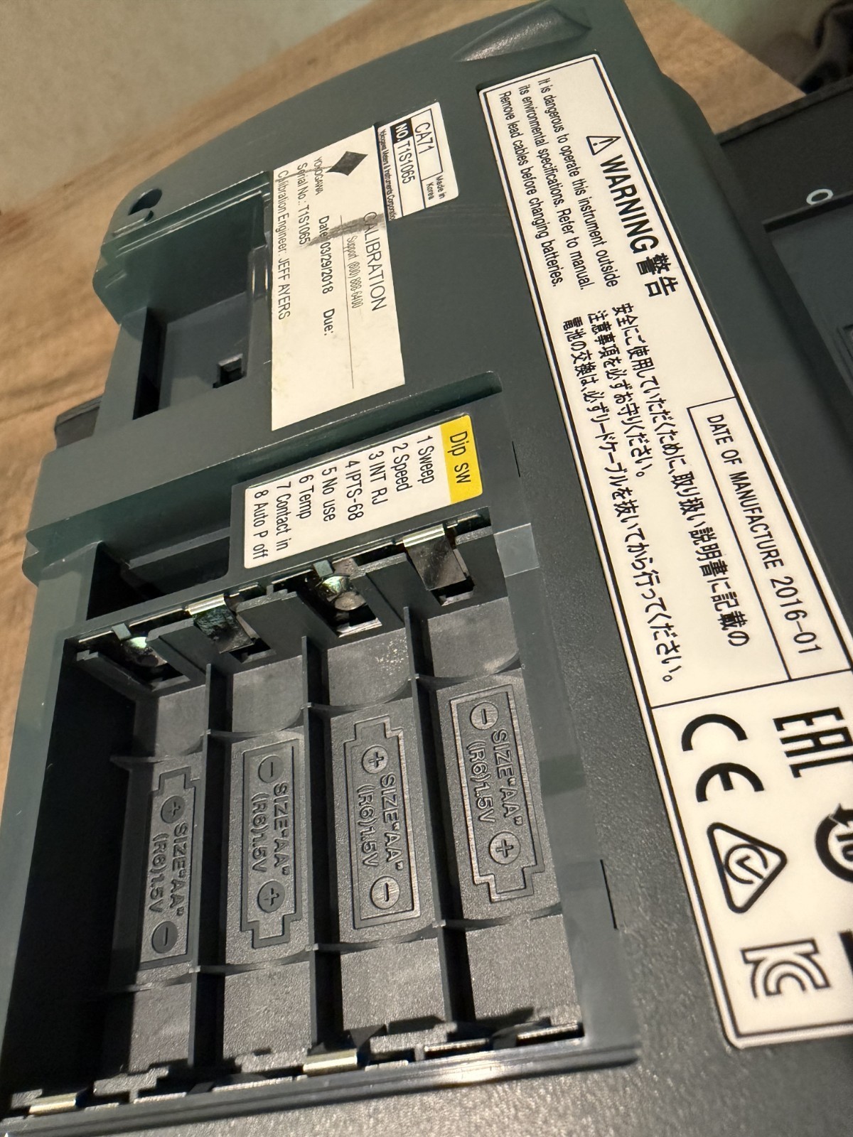 Yokogawa CA71 Handy Cal Multifunction Calibrator Excellent Condition