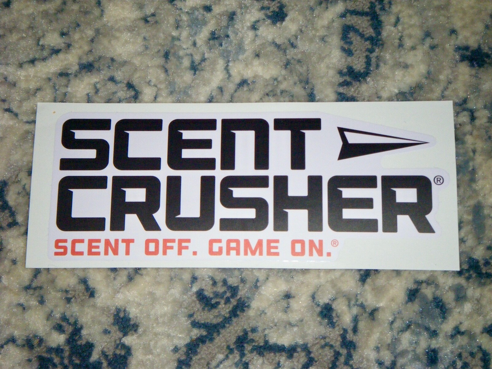 1 New Scent Crusher Sticker