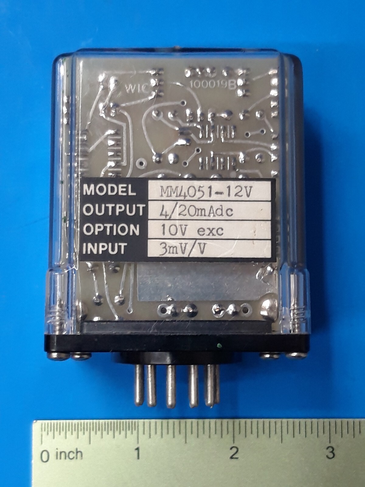 STRAIN GAUGE (Bridge) INPUT TRANSMITTER , MM4051-12V , MIGHTY MODULE, 3mV/V