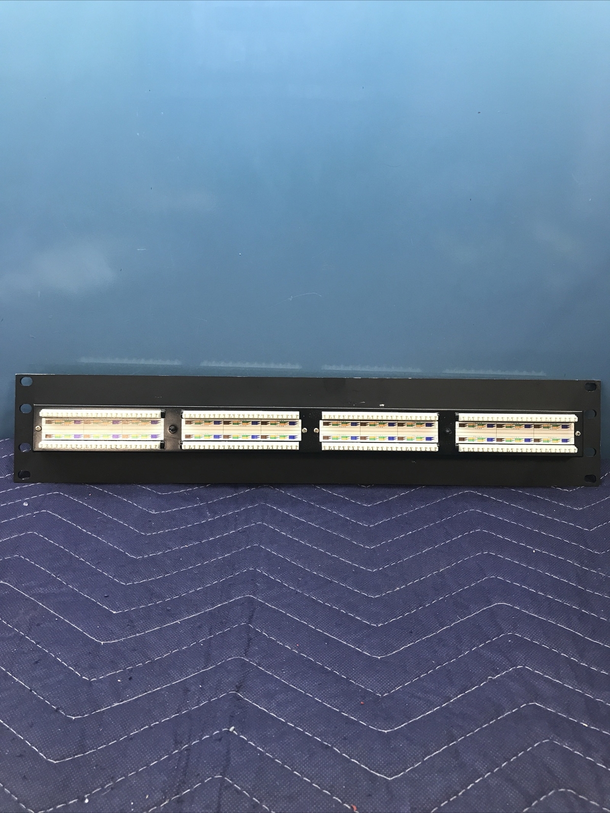 24 Port Ethernet Patch Panel. 19”