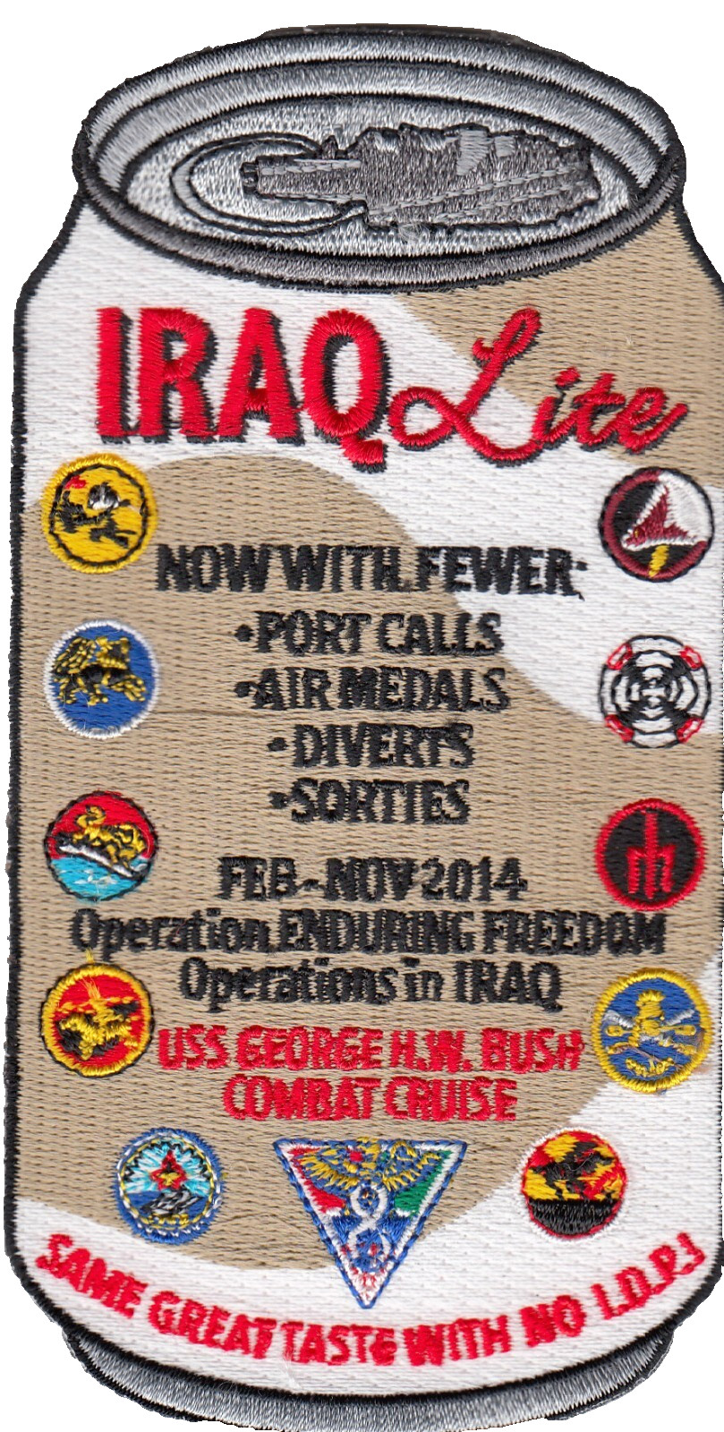 VFA-15 VALIONS IRAQ LITE 2014 OEF CRUISE PATCH