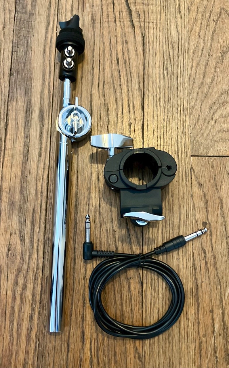 10" Alesis Strata Club Cymbal Arm w/1.5" Pro Clamp & Cable NEW E-Drums Drum