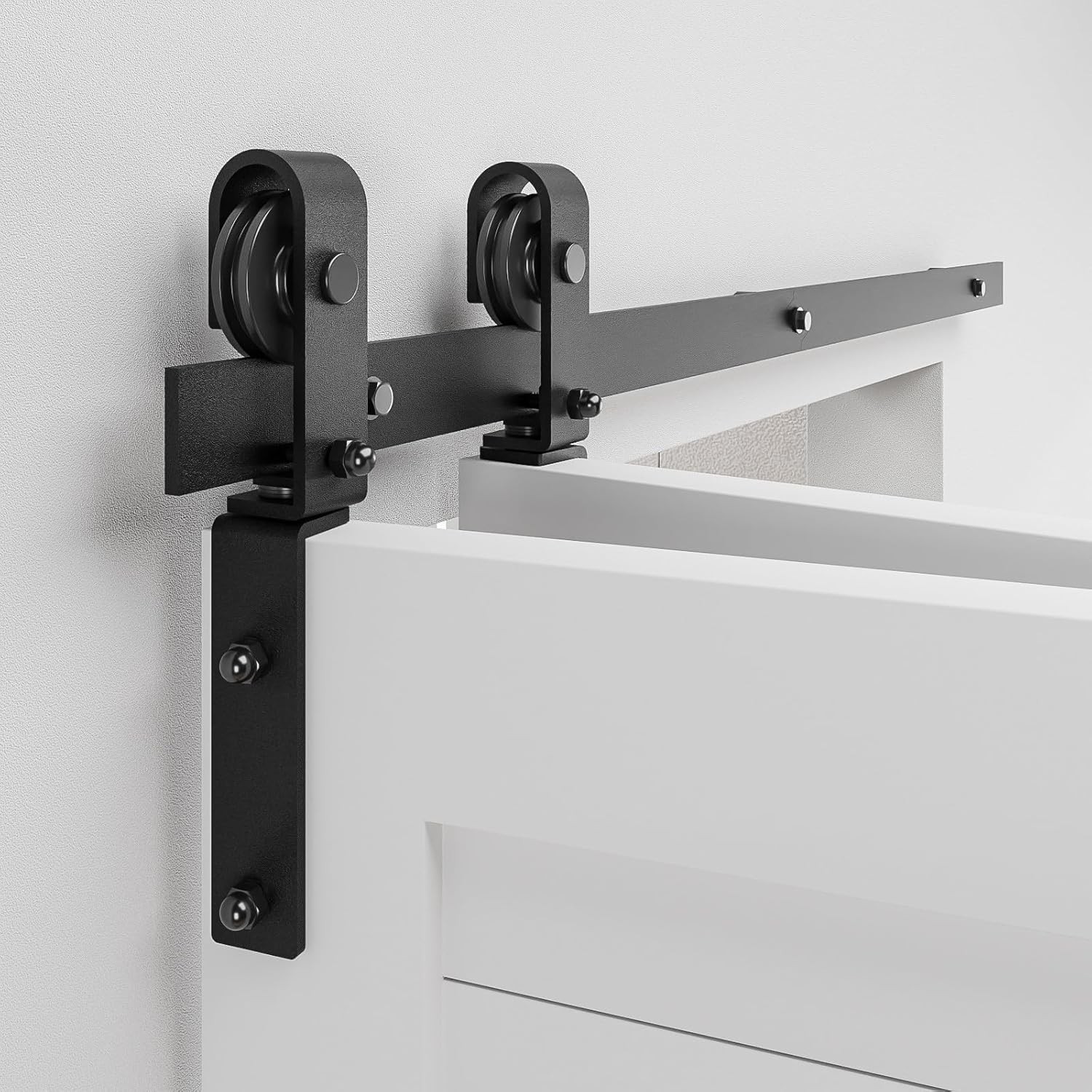 24 Inch Bi-Folding Barn Door Hardware Track Kit