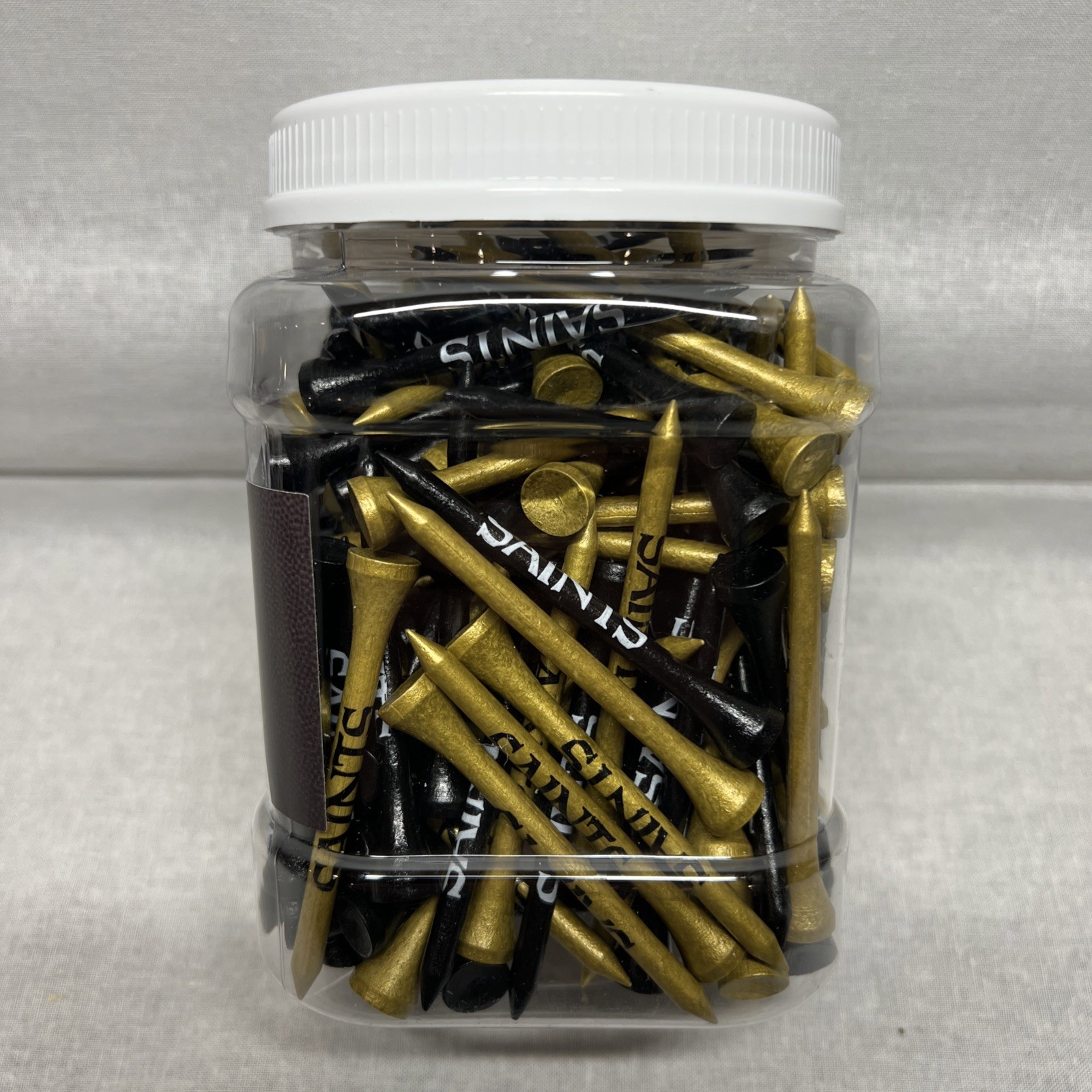 New Orleans Saints Golf Tees Ct. 175 2 3/4”