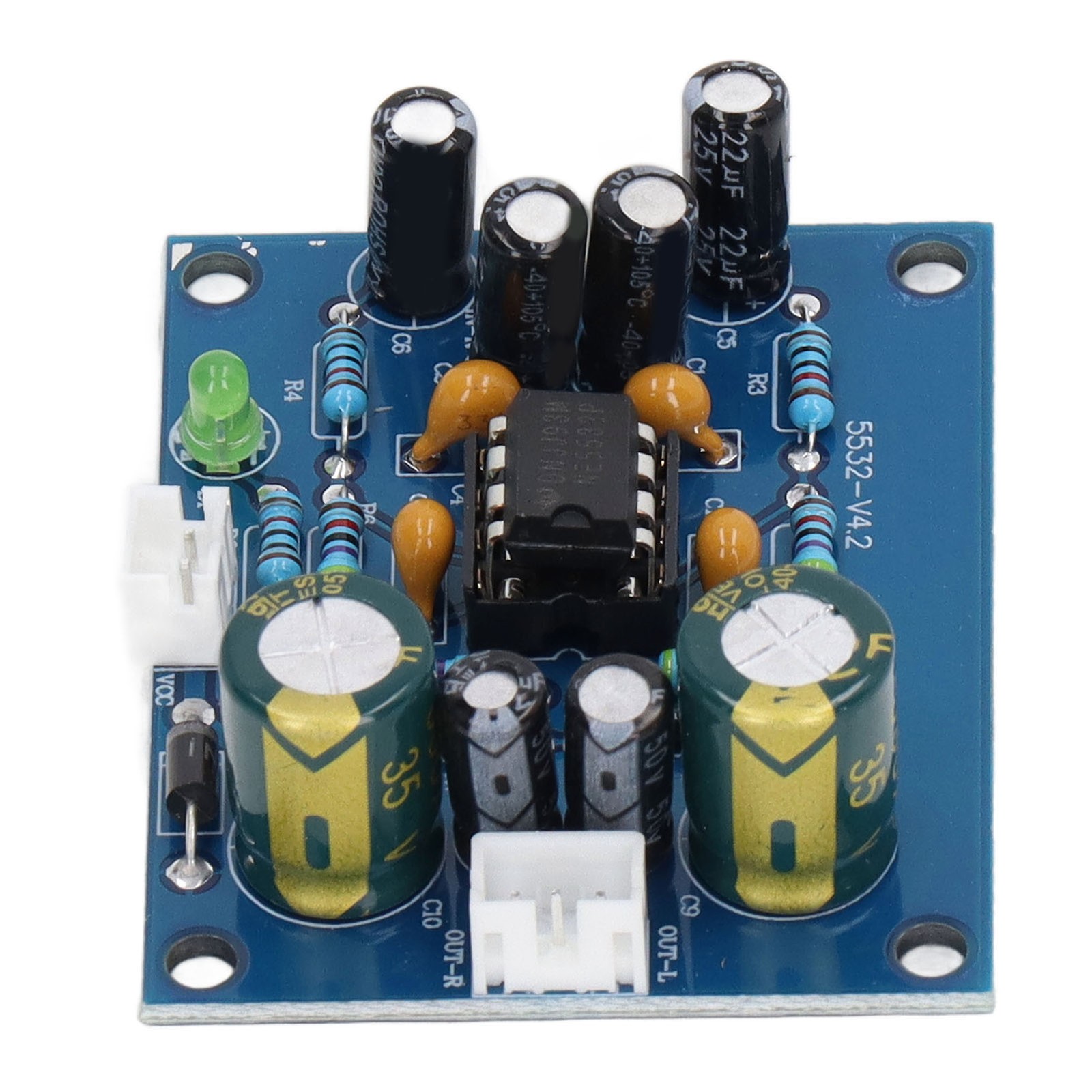 Preamp Module Audio Preamplifier Board NE5532 Chip Accessory Part For Replace↑