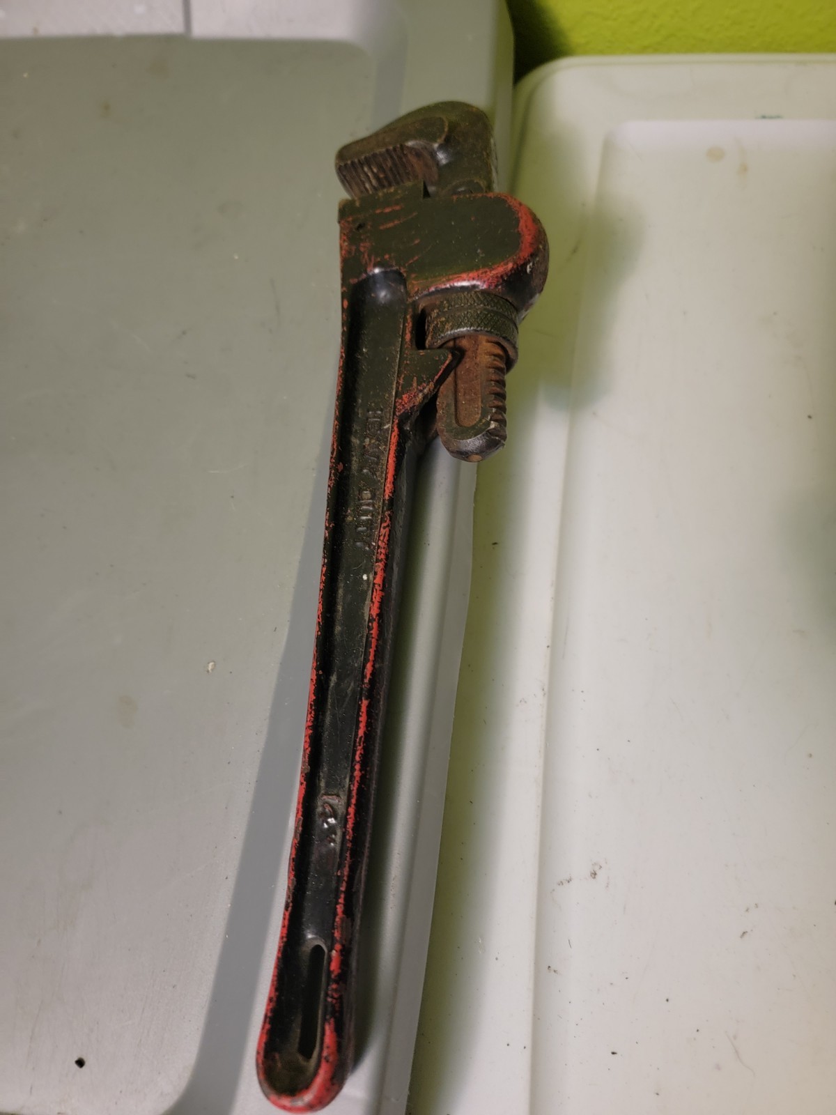 Vintage Tool Company 14" INCH Pipe ADJUSTABLE Monkey Wrench Heavy Duty