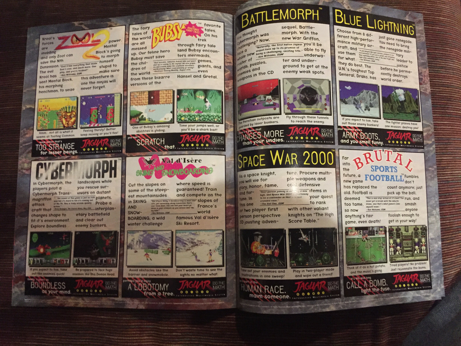 CATALOG/BROCHURE Atari Jaguar NEW Original! 14 Pages