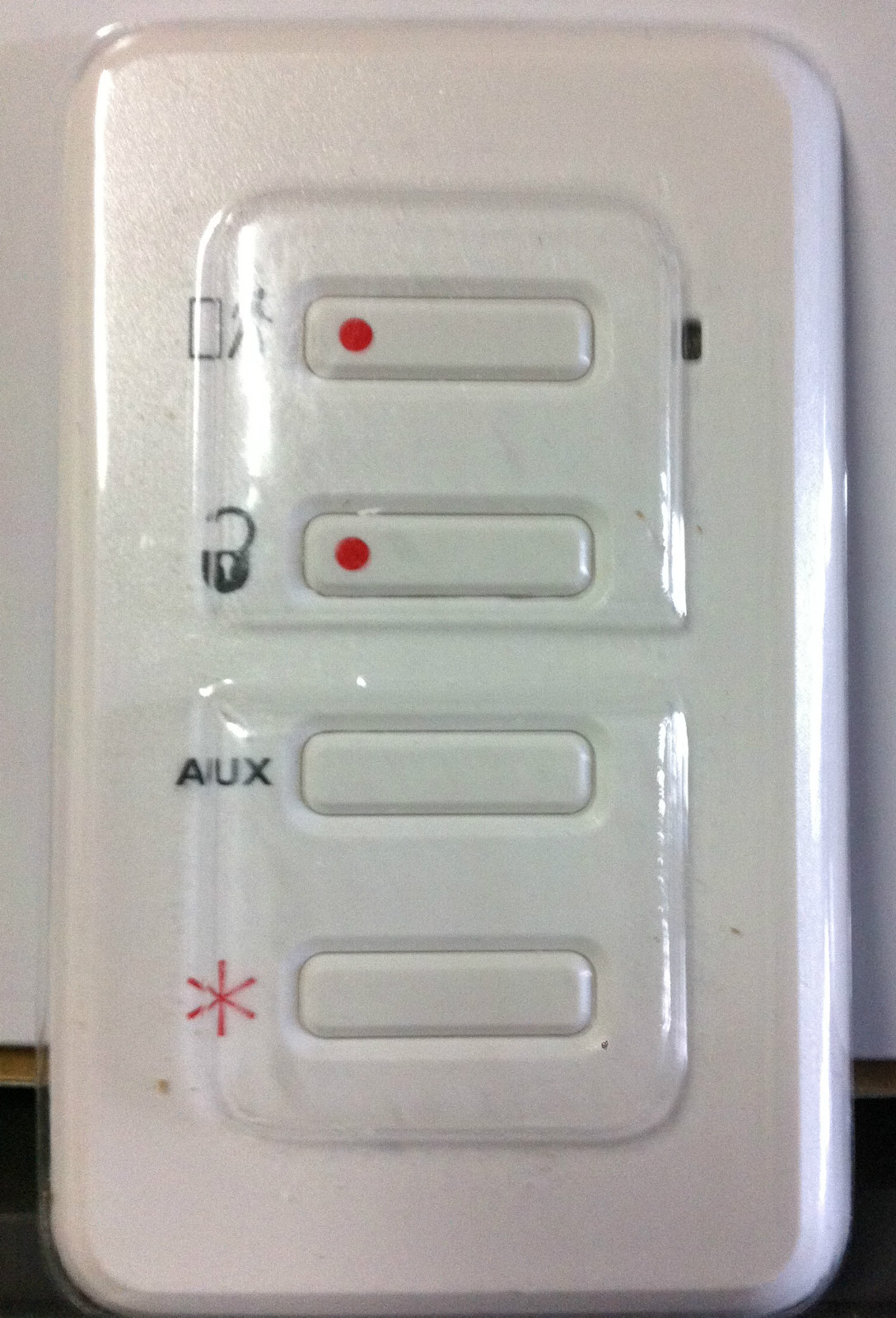Brand New GE TX-3030-01-1 EV-F319W Wireless Wall Keypad, SIMON 3 XT XTI