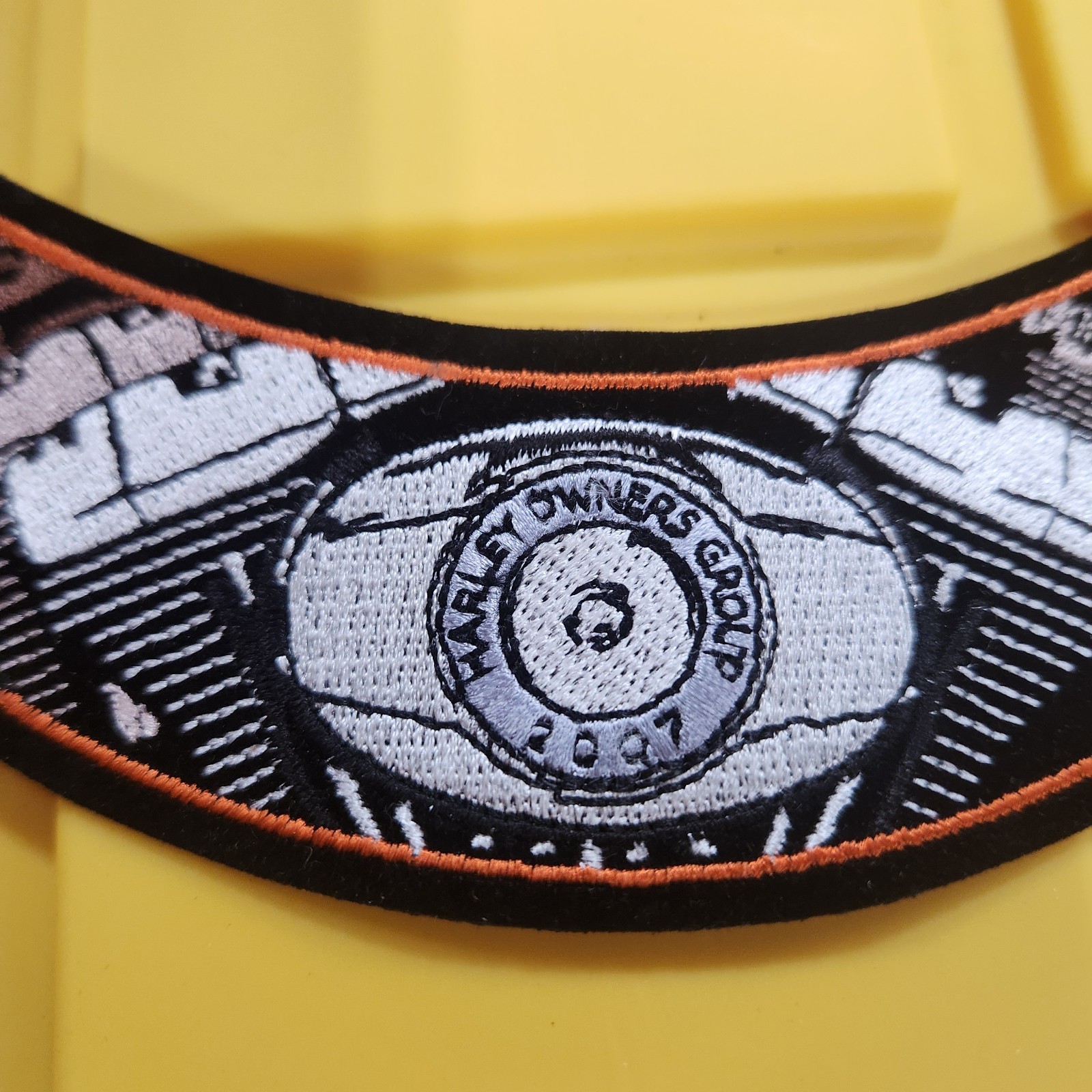 Harley Davidson HOG Patch 2007 H.O.G. Owners Group Cloth Embroidered B53#2