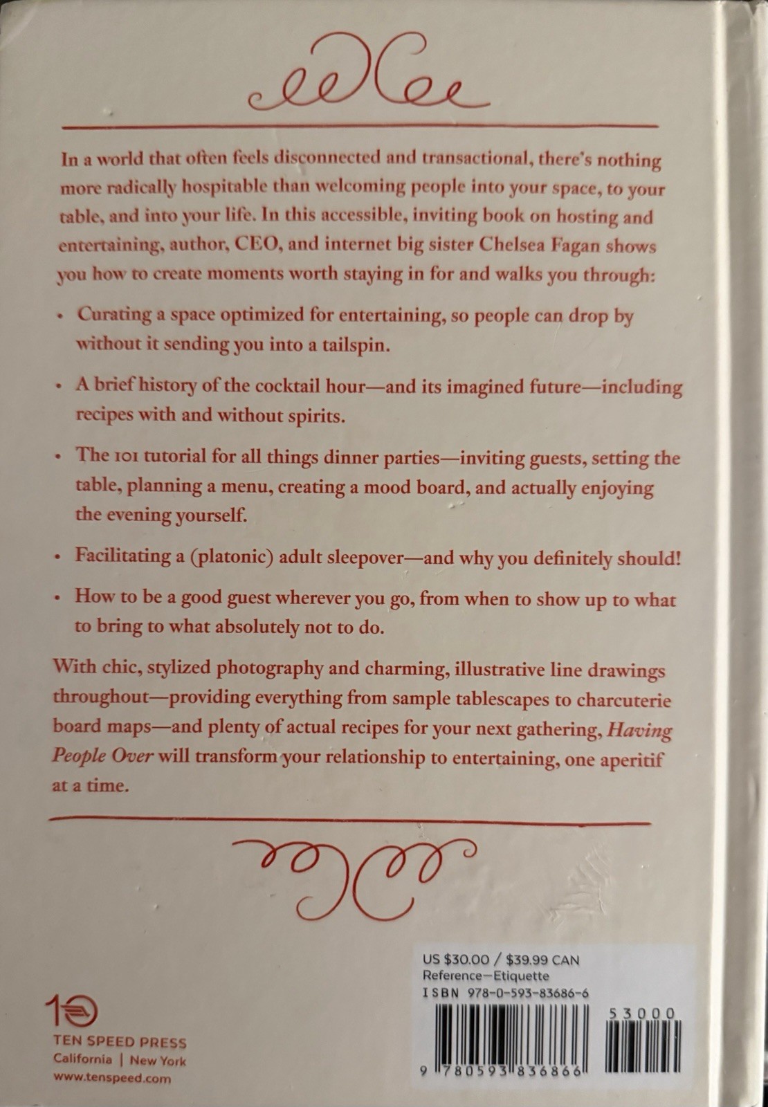 Having People Over : A Modern Guide to Planning, Throwing, and Attending...