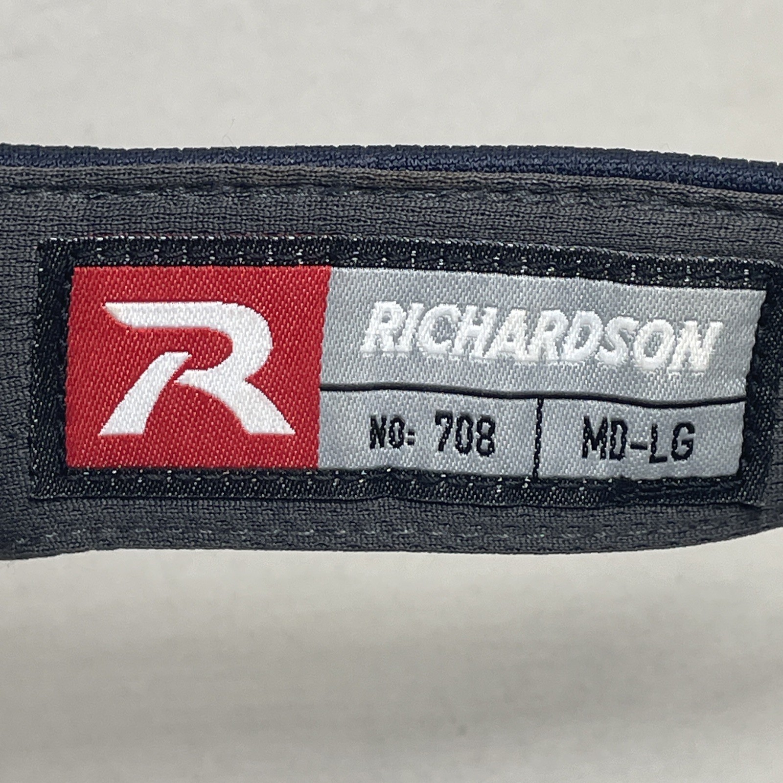 Lake Norman Richardson Visor Blue Strapback Size Medium-Large