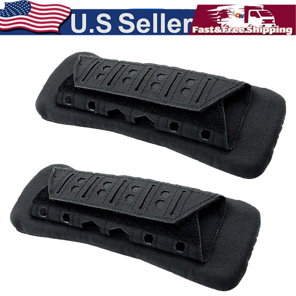 2X Tactical Plate Carrier Vest Shoulder Pads Soft Shoulder Strap Cushion Pad USA