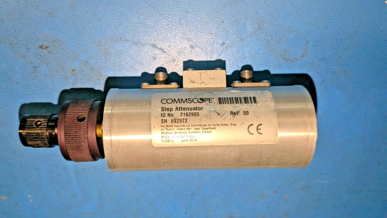 JFW 50DR-109 DC - 3GHz 30dB (10dB/1 dB) Step Attenuator - Adjustable/Variable