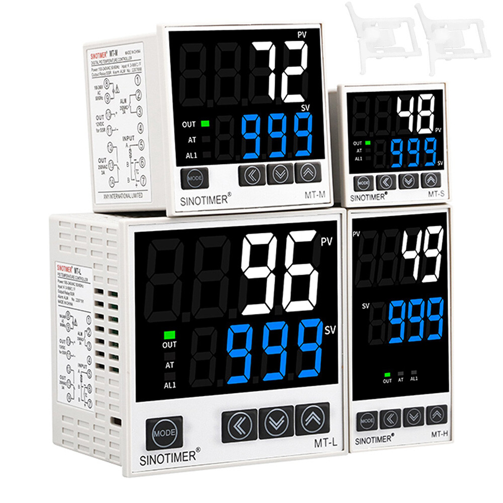 SSR Dual Output Temperature Regulator Controller/ Digital PID Thermostat Relay