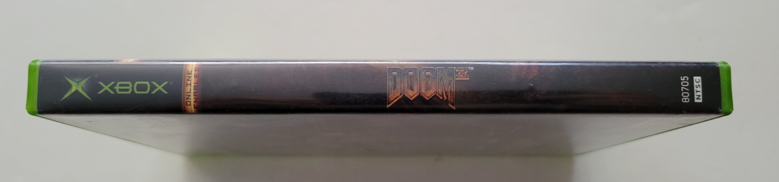 CASE & MANUAL ONLY - Doom 3 (Microsoft Xbox, 2005) Very Good Cond!