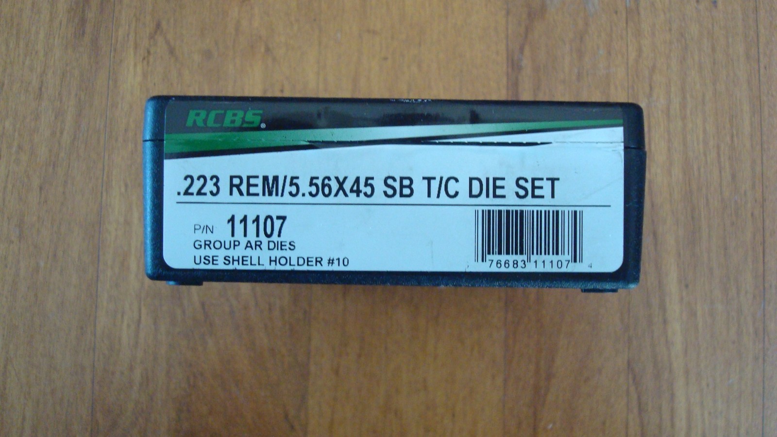 RCBS .223 remington/5.56x45 SB T/C 2 die set Group AR NEW sealed in box 11107