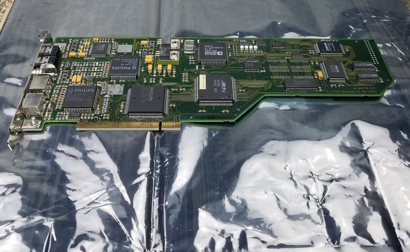 Fast Multimedia AV Master V1.3a PCI Video Capture Board AG PN: 103252