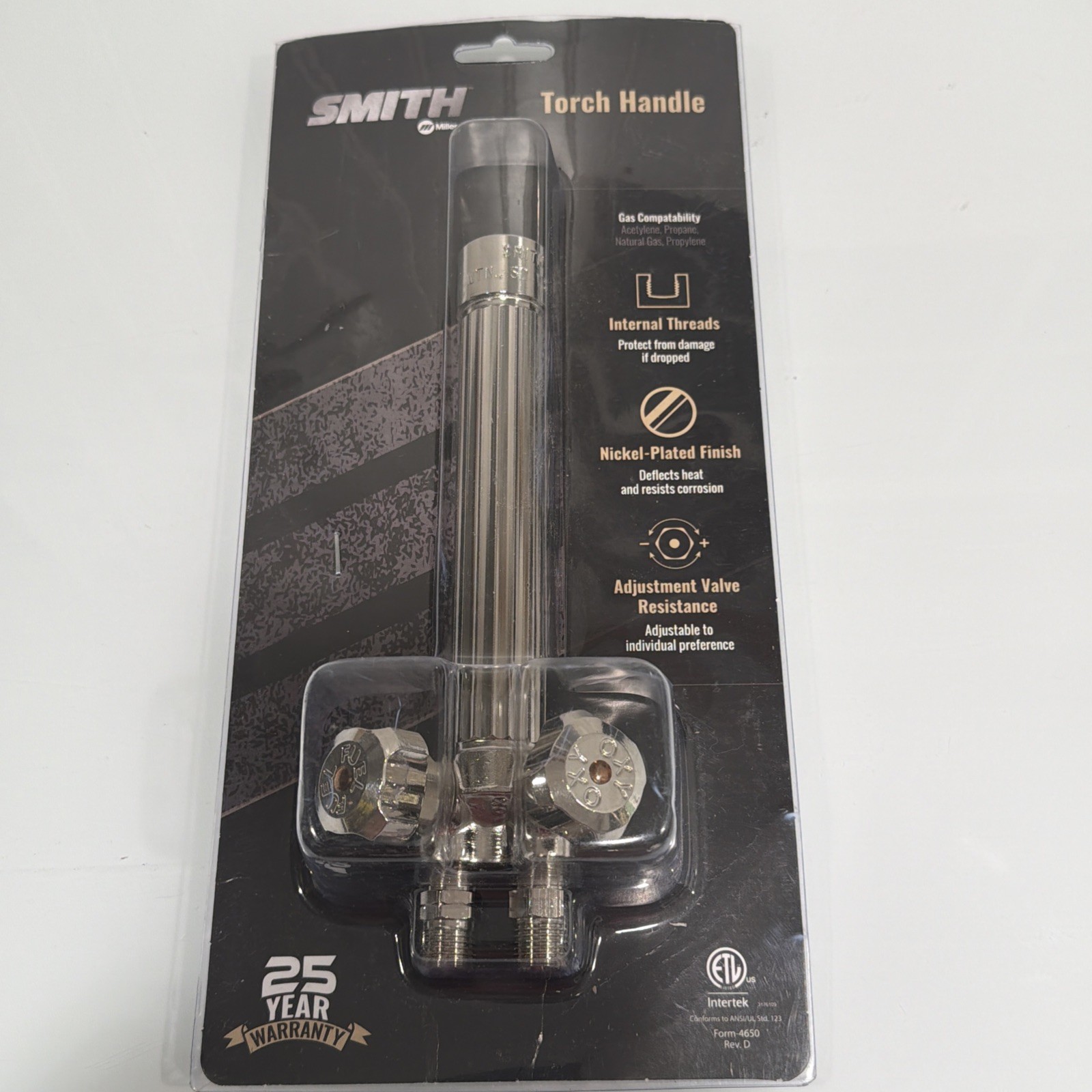 Miller Smith WH200A Heavy Duty Torch Handle