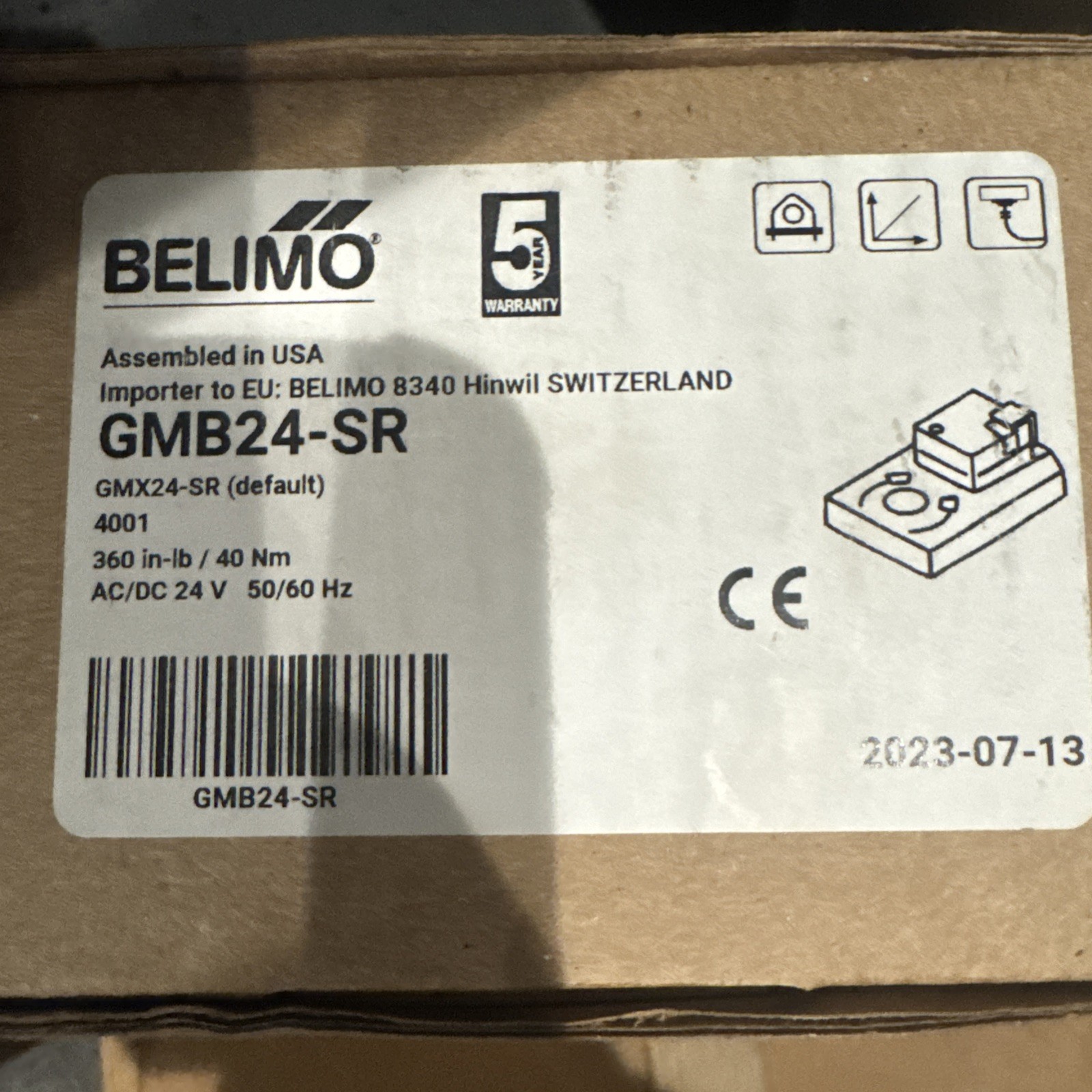 Belimo GMB24-SR