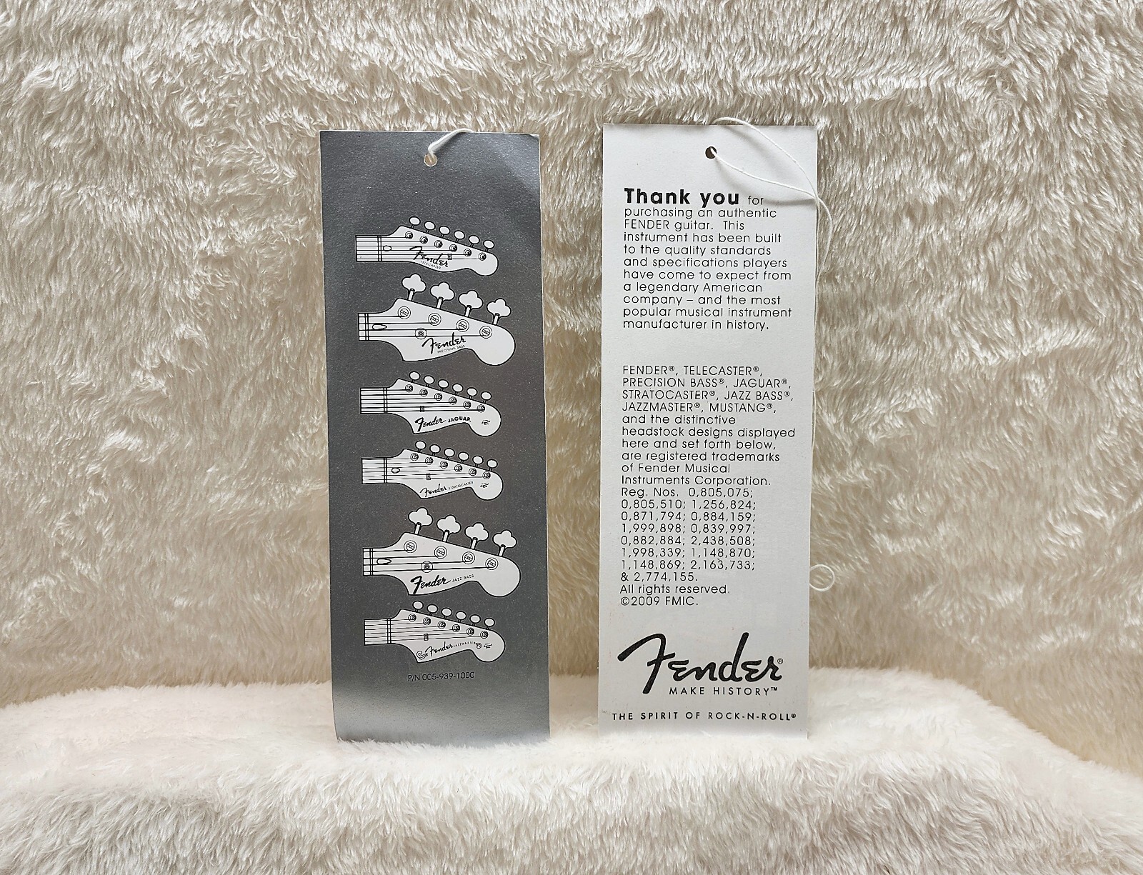 Fender Guitar Case Candy Hang Tag