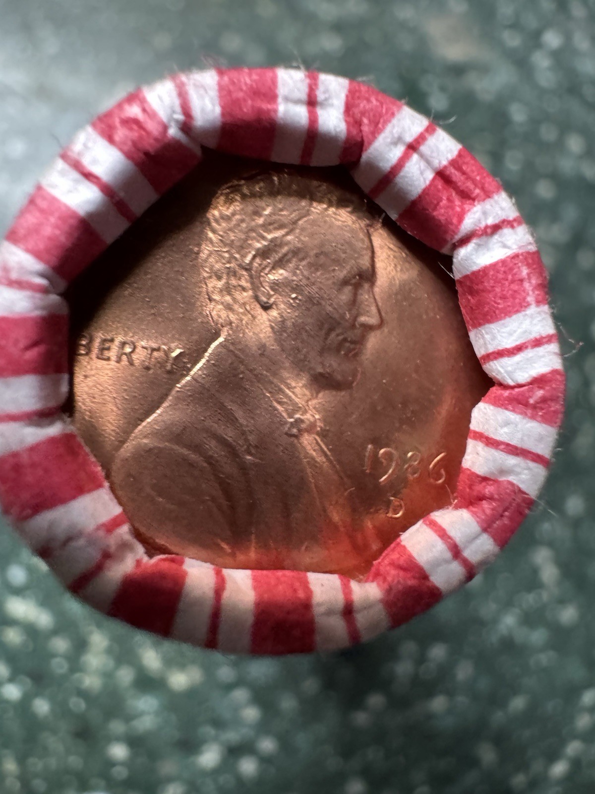 1986 Lincoln Memorial Cent ROLL D - BU - Uncirculated