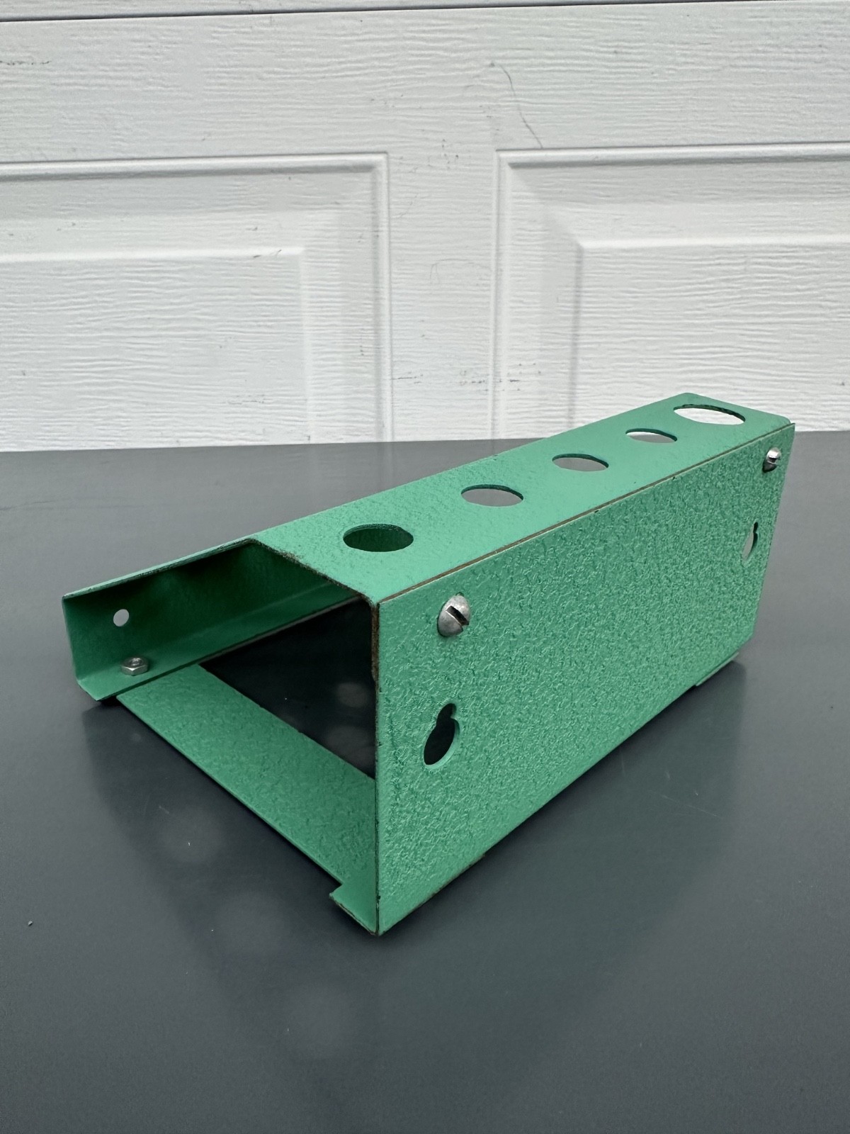 Vintage RCBS Reloading Dies Storage Metal Rack