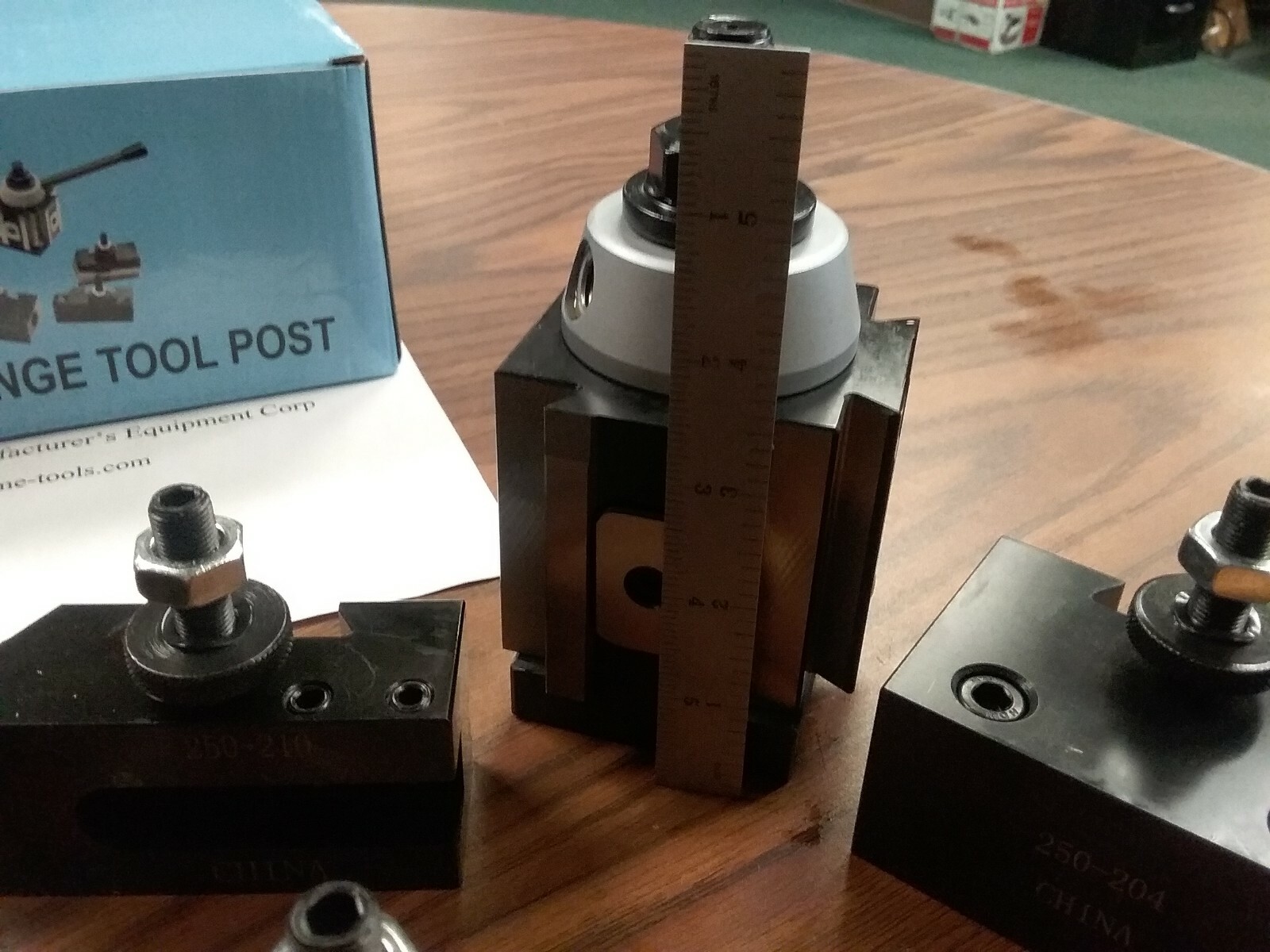 10-15" QUICK CHANGE TOOL POST-6PCS/SET-Piston TYPE #830B-532--new