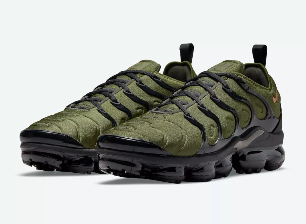 Nike air vapormax tn plus army green Men's Comfort Shoes