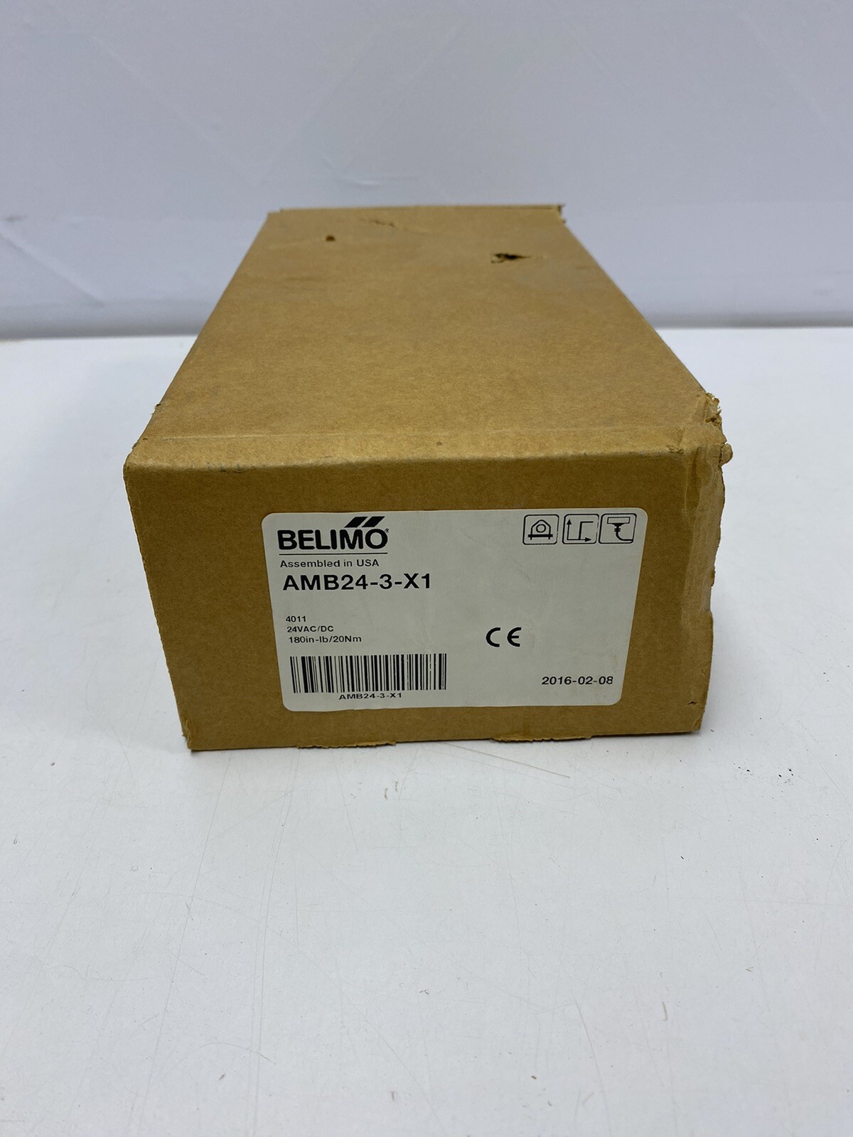 Belimo AMB24-3-X1 Valve Actuator, Non fail-safe, AC/DC 24 V