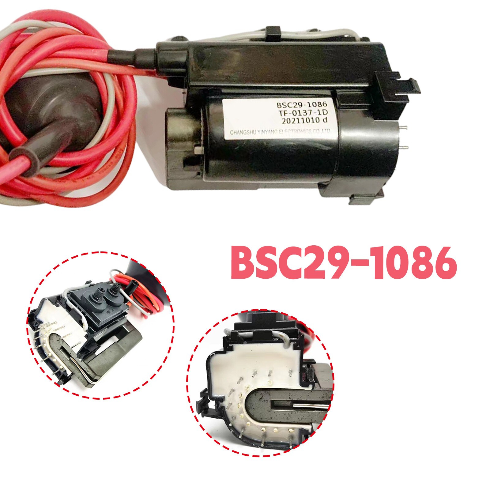 1PC BSC29-1086 Flyback Transformer Replacement Accessory For Haier&Atec-HaierQs